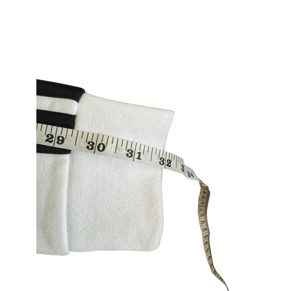 Adidas White 3-Stripes Hoodie Pullover Sweatshirt Men’s Size Small FL4840 - Picture 12 of 13